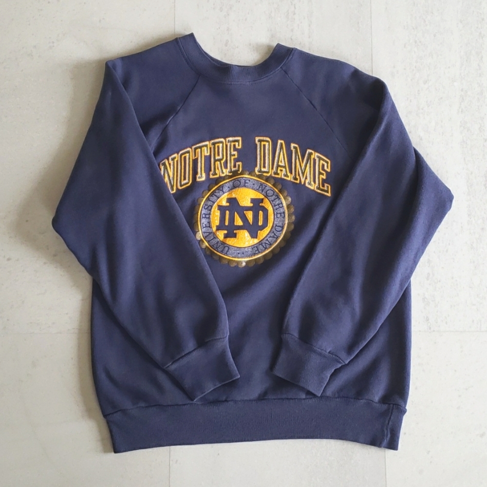 Vintage 90's Era Notre Dame crewneck sweatshirt